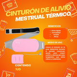 Almohadilla Térmica Menstrual 3 en 1 con Masaje - Envió Gratis