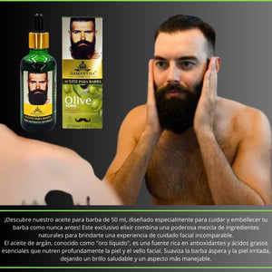 Aceite para barba con Argán Y Ricino 50 - Envió Gratis