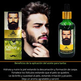 Aceite para barba con Argán Y Ricino 50 - Envió Gratis